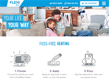 Tablet Screenshot of flexiway.com.au